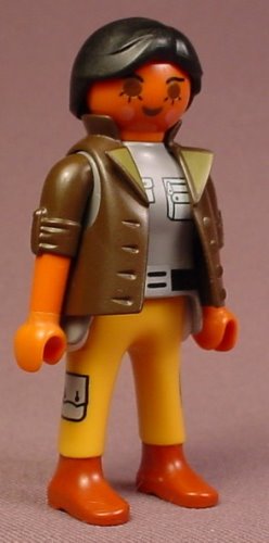Playmobil Adult Female Treasure Hunter Figure With Dark Skin Tone