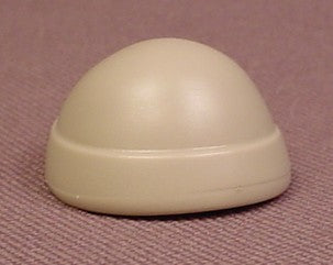 Playmobil Light Gray Hand Knitted Toque Hat With A Smooth Top