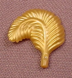 Playmobil Gold Wide Curved Feather