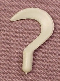 Playmobil Gray Short Handle Sickle Or Scythe Tool
