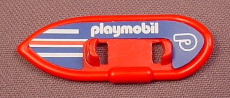 Playmobil Red Leaf Shaped Snowshoe With Stickers Applied