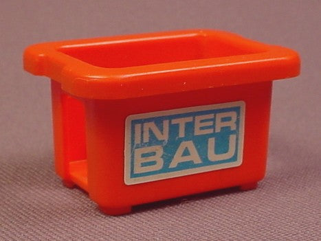 Playmobil Red Case For Bottles With Inter Bau Stickers On One Side