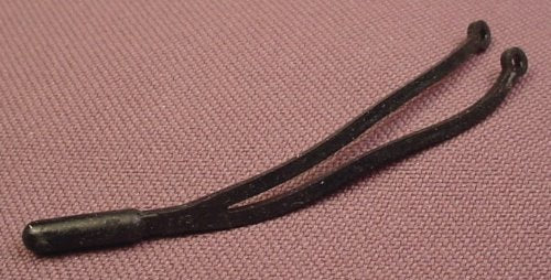 Playmobil Black Flexible Rubber Cable For A Solar Charger