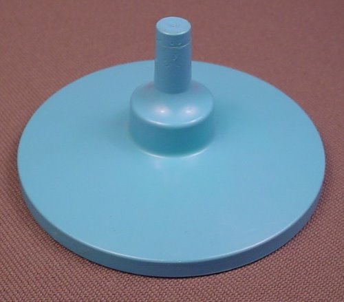 Playmobil Light Blue Circular Base For A Small Merry Go Round