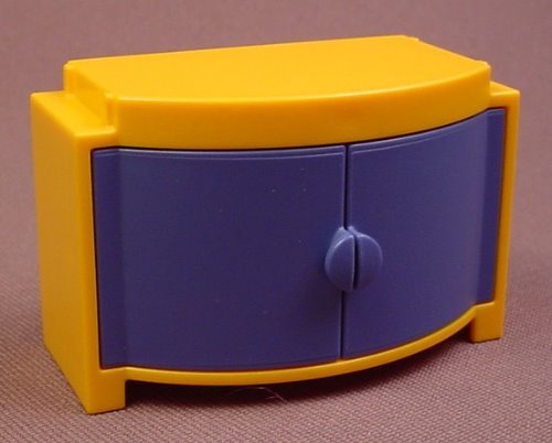 Playmobil Yellow Or Gold Cabinet Frame With Rounded Front