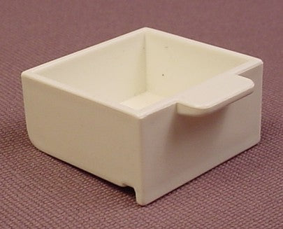 Playmobil White Deep Drawer With A Straight Handle