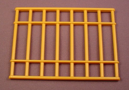 Playmobil Yellow Gold Animal Cage Wall