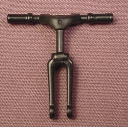 Playmobil Black Bicycle Front Forks With Straight Handle Bars