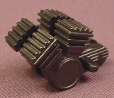 Playmobil Dark Gray Or Black 2 Piece Motorcycle Engine Or Motor