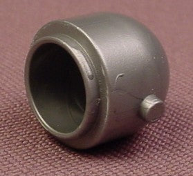 Playmobil Silver Gray Rounded Headlight With Swivel Pegs