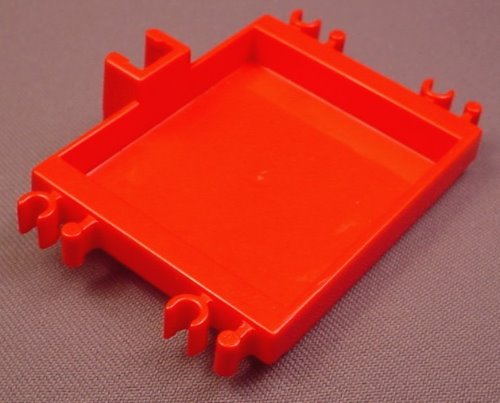 Playmobil Red Rear Platform Or Deck For A Tractor