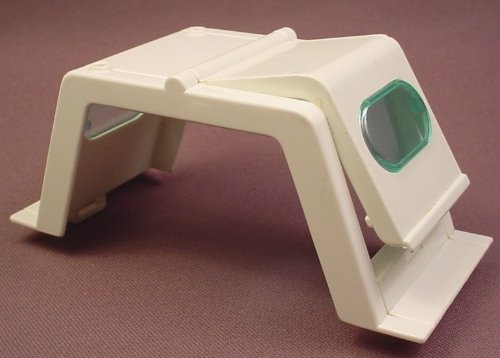 Playmobil White Space Shuttle Compartment With A Door That Opens