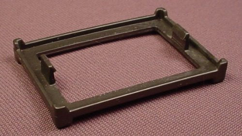 Playmobil Black Or Dark Metal Trunk Or Treasure Chest Bottom