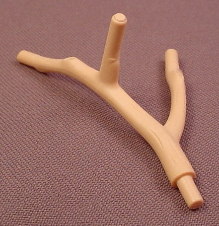 Playmobil Light Brown Or Tan Thin Tree Branch With 3 Twigs