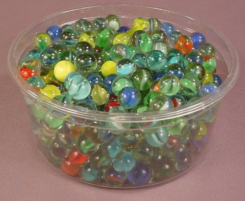 Lot Of 340 Marbles, They Are All Regular Playing Marbles