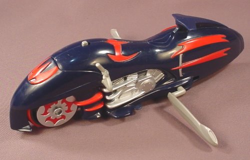 Batman Robin's Redbird Cycle With Firing Night Strike Missile & Ice Slice  Blades That Fold Out