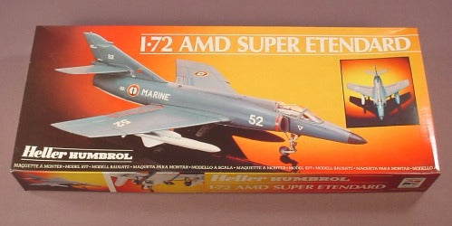 Heller Humbrol Amd Super Etendard Aircraft 1/72 Scale Model Kit