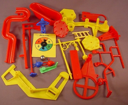 Mouse Trap Lot Of Replacement Parts For 1963 1st Edition Board Game