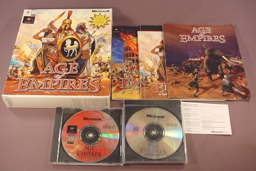 Microsoft Age Of Empires Vintage PC Game
