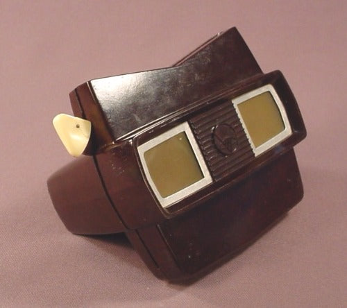 View-Master Vintage Sawyer's Dark Brown Bakelite Stereoscope Viewer