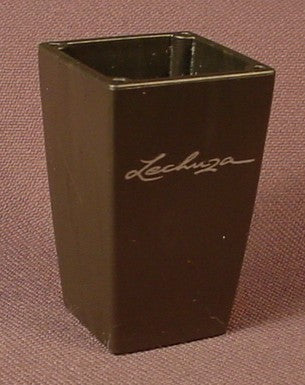 Playmobil Dark Gray Tall Lechuza Design Flower Pot