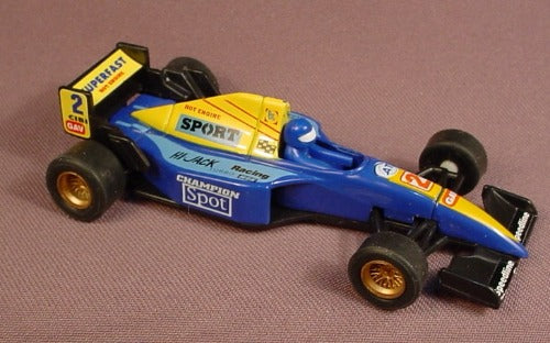 Welly Blue & Yellow Formula 1 Race Car