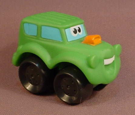 Playskool Tonka Wheel Pals Green SUV With Blue Windows