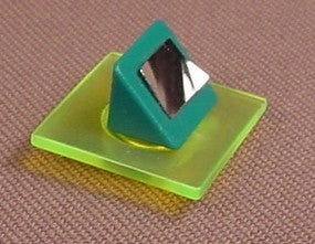 Playmobil Semi Transparent Green Mounting Plate
