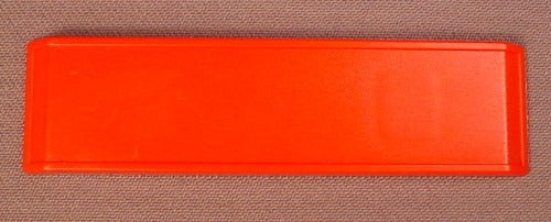 Playmobil Red Sign With Bevelled Edges
