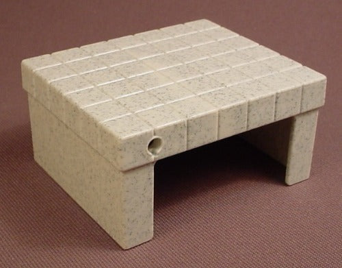 Playmobil Speckled Gray Tiled Table