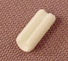 Playmobil White Bicycle Handlebar Pad