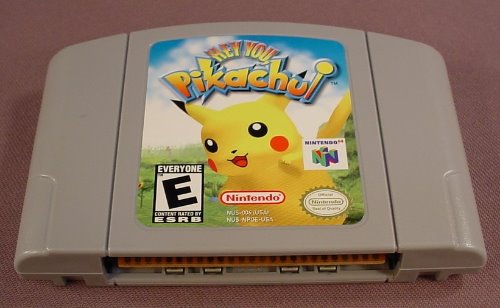 Nintendo 64 Pokemon Hey You Pikachu Game Cartridge