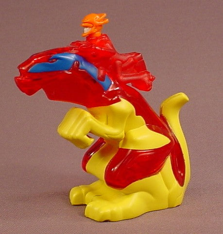 McDonalds 2006 Dragon Booster Sparkk And Ferno Light Up Figure Toy With An  On Off Switch