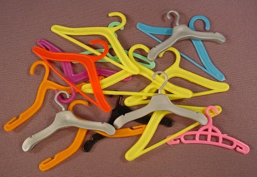 Barbie Lot Of 15 Mixed Hangers