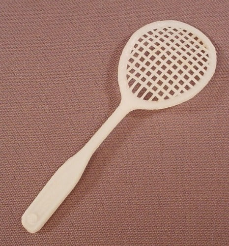 Barbie Vintage 1970's White Tennis Or Badminton Racquet