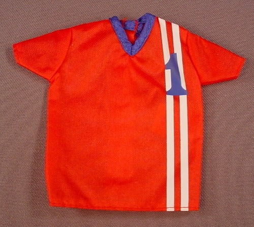 Barbie 2000 Red Soccer Jersey #1