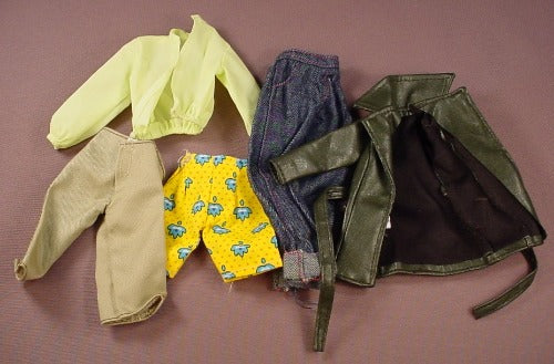 Barbie Size 5 Piece Lot Of Clothes For A Ken Doll