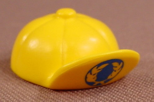 Playmobil Yellow Baseball Style Round Cap Hat