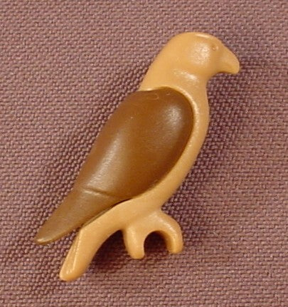 Playmobil Dark Brown & Tan Falcon Bird