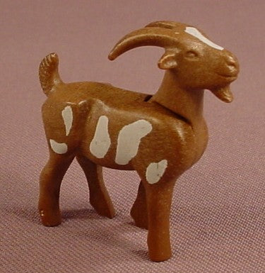 Playmobil Brown And White Goat