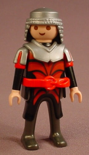 Playmobil Adult Male Dragonland Knight With Chainmail Hair