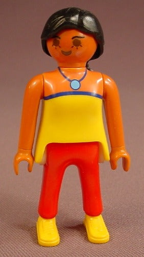 Playmobil 123 Adult Female Figure With A Yellow Shirt – Ron's Rescued  Treasures