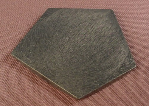 Playmobil Dark Gray 5 Sided Flat Rock Lid For A Cavity