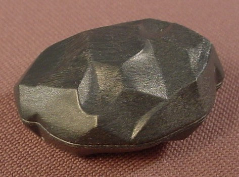 Playmobil Dark Gray 2 Piece Boulder Or Rock