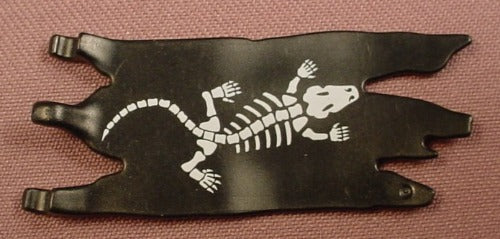 Playmobil Black Ragged Or Torn Rectangular Flag