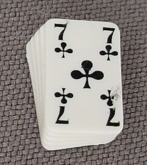 Playmobil White Deck Of Playing Cards In A Stack