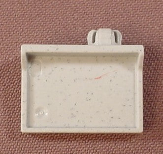 Playmobil Light Gray Small Shelf With A System X Plug