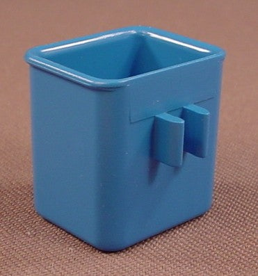 Playmobil Blue Garbage Can