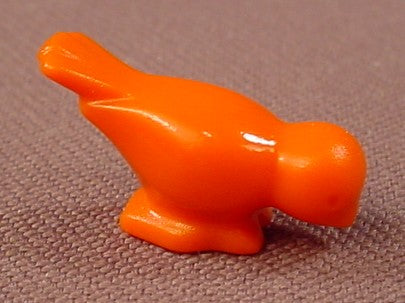 Playmobil Orange Small Bird With The Head Down