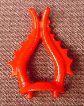 Playmobil Red Spiked Horns With 2 Studs